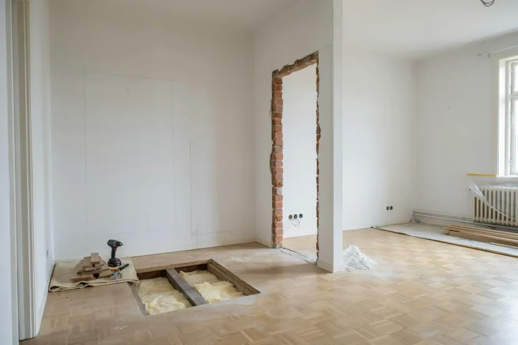 selektiv rivning och h ltagning f r installationer i sk r orgryte
